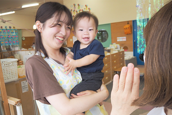 子どもたちの受け入れ