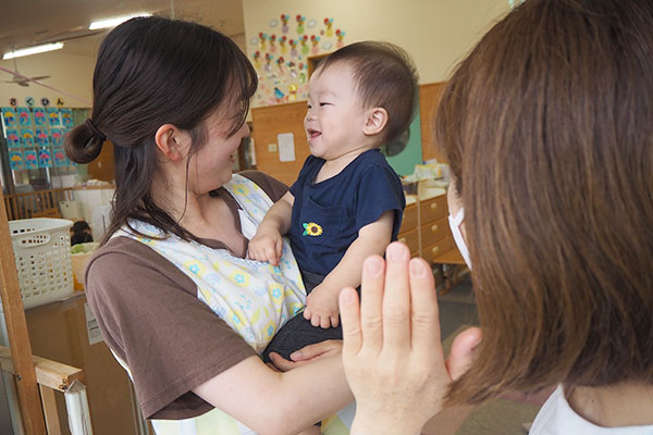 子どもたちの受け入れ